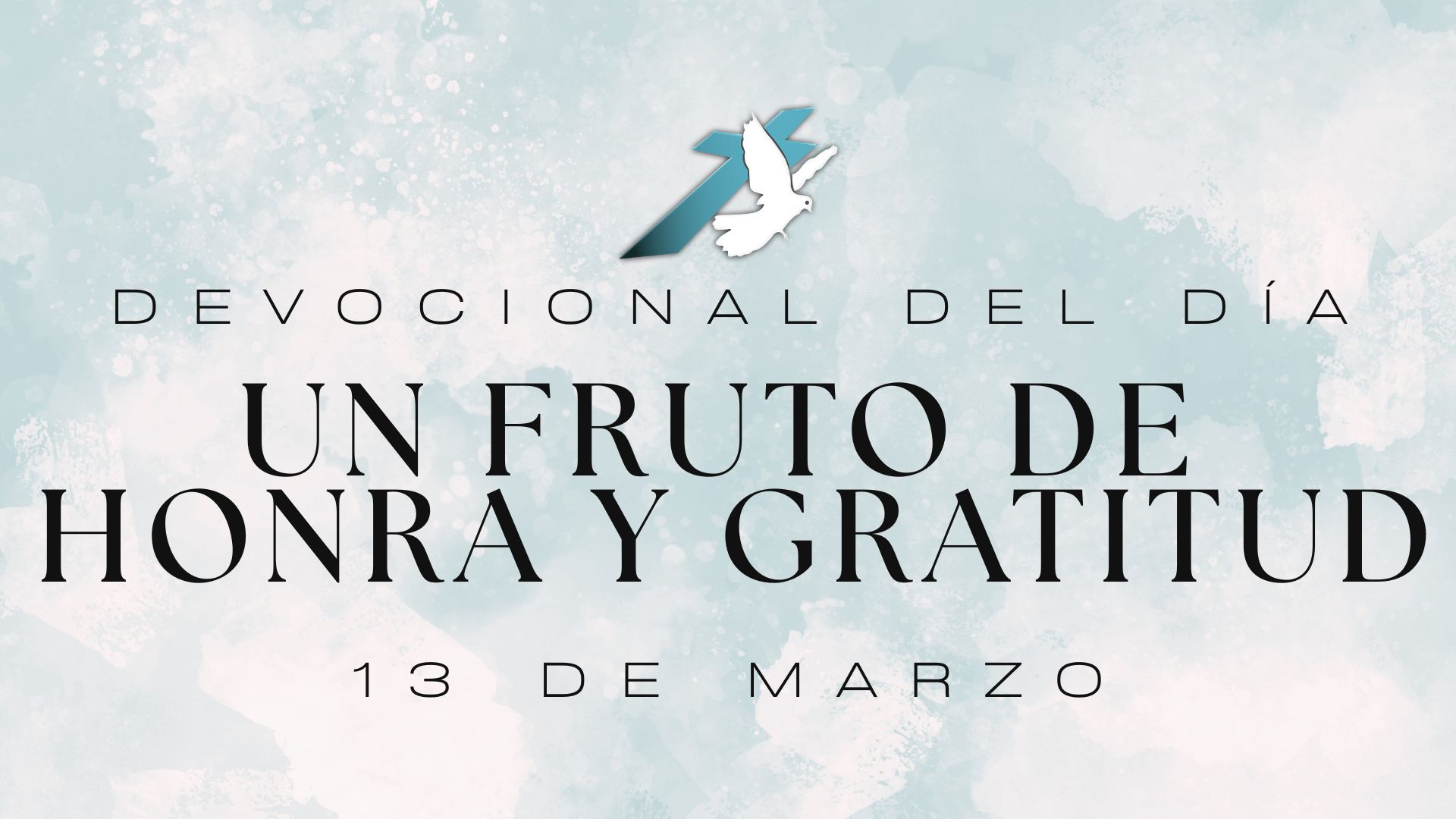 UN FRUTO DE HONRA Y GRATITUD