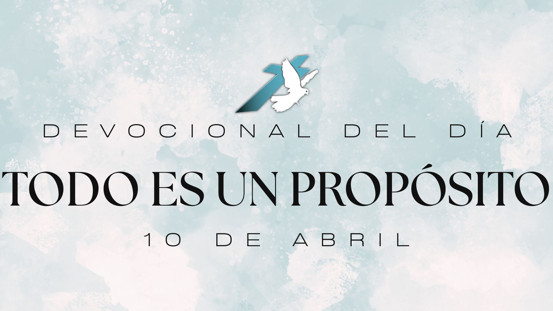 TODO ES UN PROPÓSITO