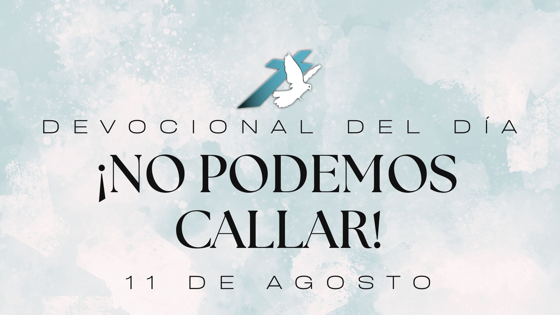 ¡NO PODEMOS CALLAR!
